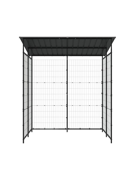 vidaXL Γαλβανιζέ Στέγαστρο Π222xΒ190cm