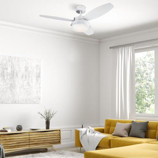 Westinghouse Alloy Ventilator De Tavan 105cm Cu Lentile De Mărire Negru