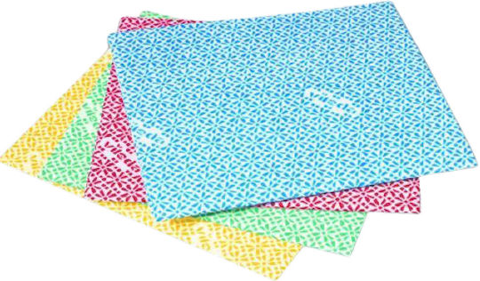 Vileda Wipro Antebacterial Cleaning Cloths with Microfibers General Use Blue 36x42cm