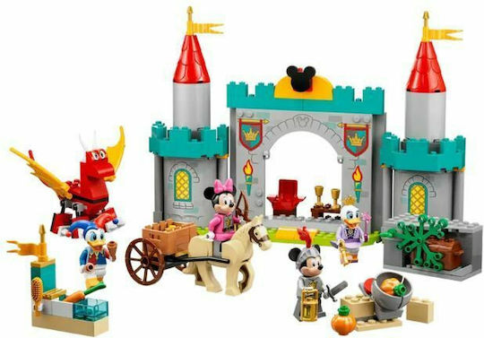 LEGO Castelul Mickey And Friends Castle Defenders pentru 4+ ani Ani 215buc