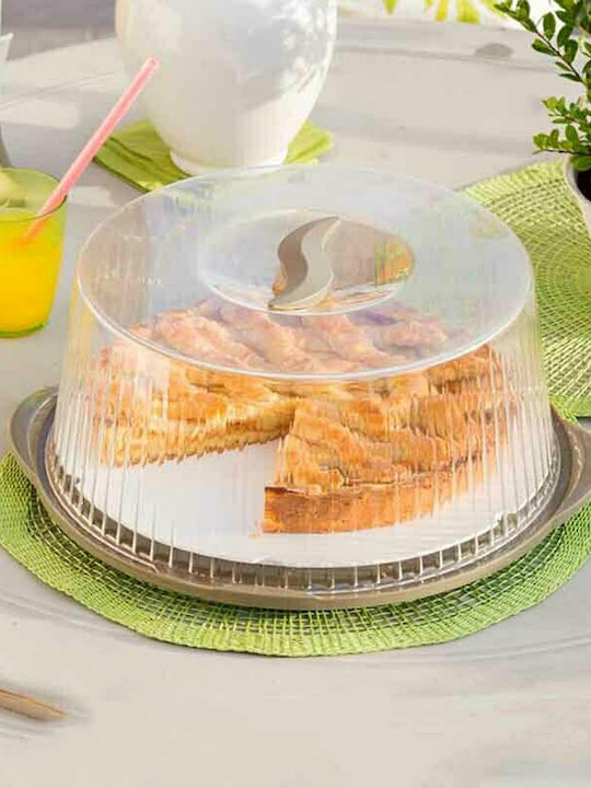 Bama Cake Stand Transparent 36.5x33x14.8cm