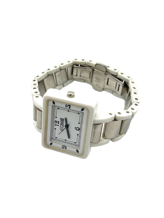 Just Cavalli Watch with Silver Metal Bracelet