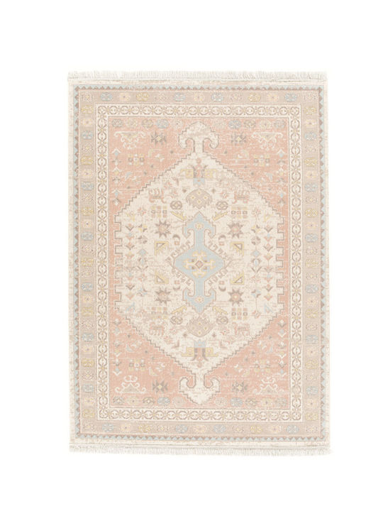 Royal Carpet Refold 21712 060 Teppich Rechteckig mit Fransen Beige