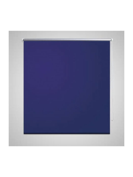 vidaXL Roller Blinds Total Blackout Navy Blue W100xH175cm 240120