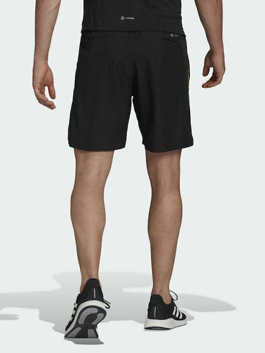 adidas Performance Sports Men's Shorts Regular Fit Black / White
