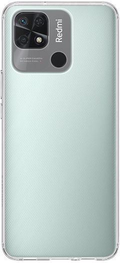 Vivid Skin Back Cover Σιλικόνης Σετ με Τζαμάκι Διάφανο (Redmi 10C)