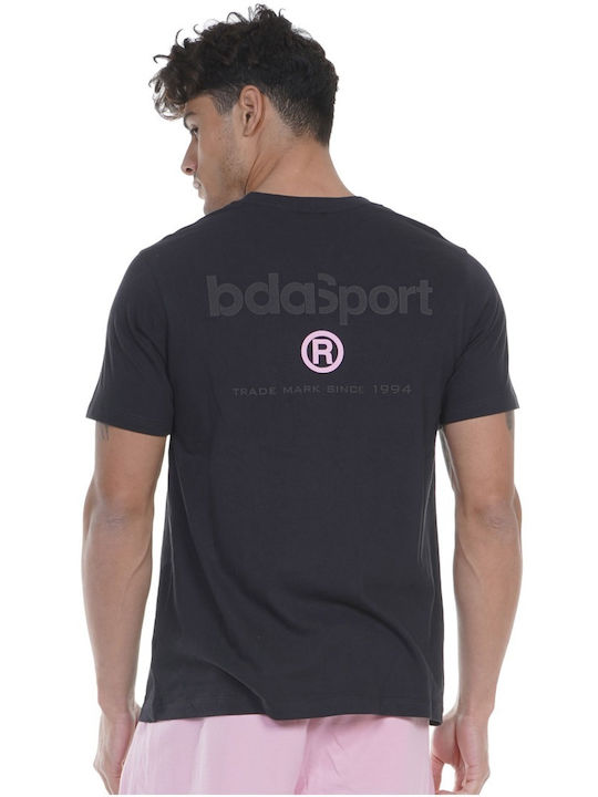 Body Action Ανδρικό T-shirt Μαύρο με Στάμπα