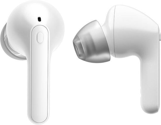 LG Tone Free FP3 In-ear Bluetooth Handsfree Earphones with Sweat Resistance and Charging Case White