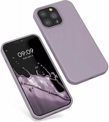 KWmobile Rubberized TPU Coperta din spate Silicon Purple Cloud (iPhone 13 Pro) 55880.192