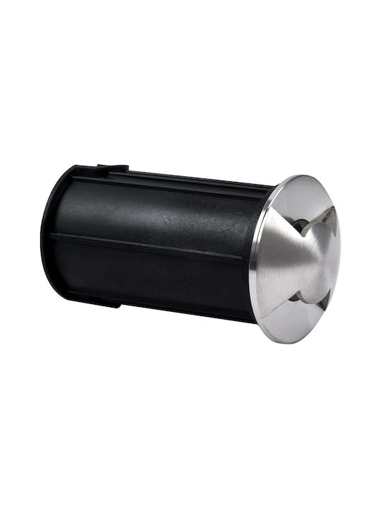 GloboStar GloboStar Außenstehlampe LED 1W mit Natürliches Weiß Licht IP68 Silber