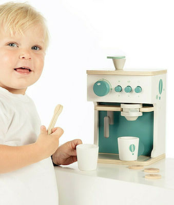 Label Label Kids Household Appliance Καφετιέρα made of Wood