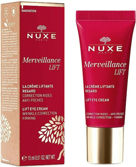 Nuxe Merveillance Lift Eye Cream for Anti-Aging Dark Circles & Eye Bags 15ml