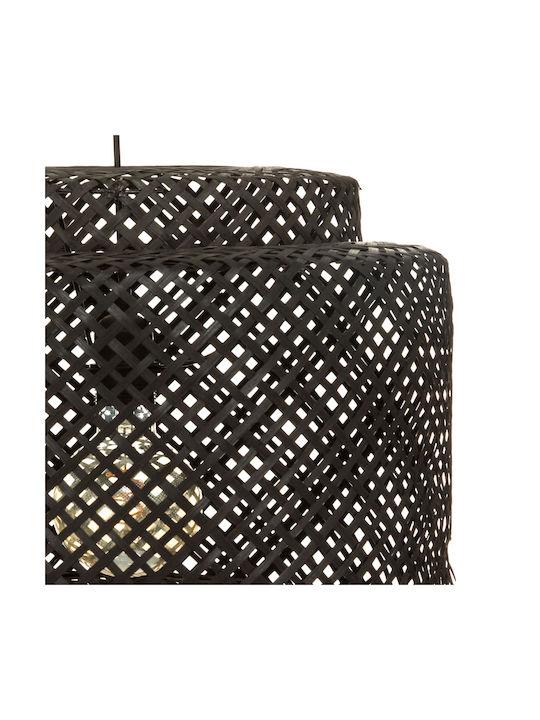 Pendant Light Single-Light Grid for Socket E27 Black