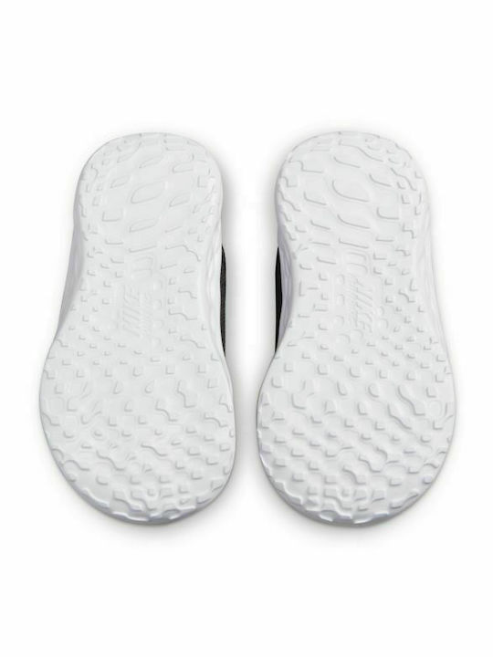Revolution 6 Încălțăminte Sport Copii Alergare cu Închidere Hoop & Loop Negru / Hyper Pink / Pink Foam