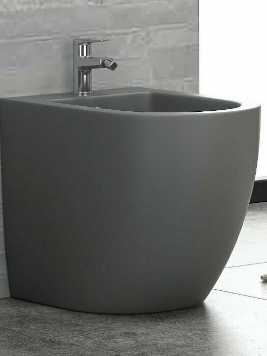 Karag Floor-Standing Bidet Milos Gray 36.5x57x41cm