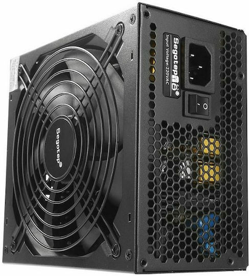 Segotep AN550W 550W Μαύρο Τροφοδοτικό Υπολογιστή Full Wired 80 Plus Standard