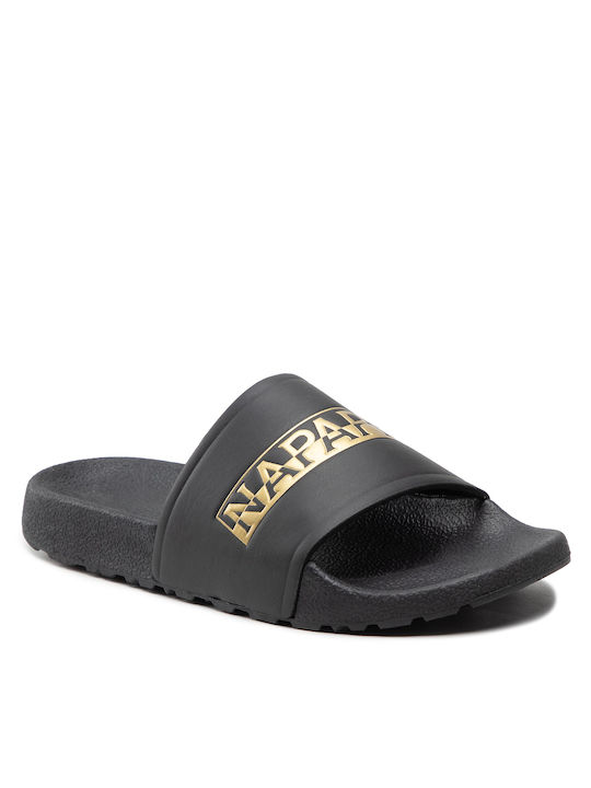 Napapijri Frauen Flip Flops in Schwarz Farbe