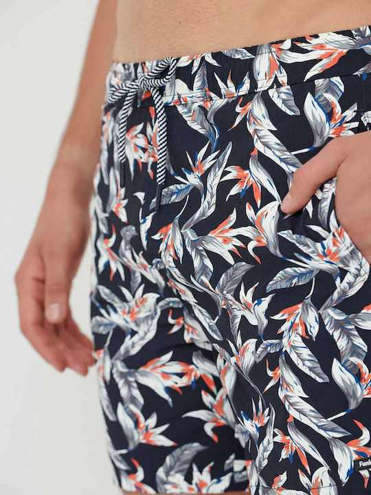 Ανδρικό Μαγιό Σορτς Navy Μπλε Floral