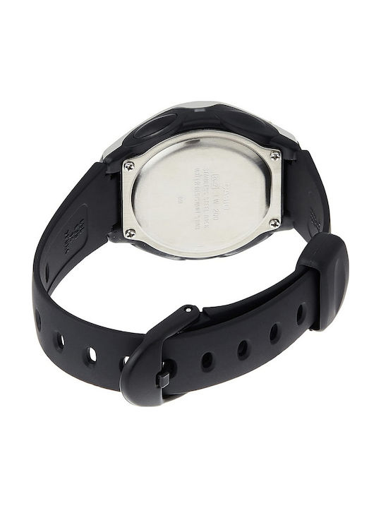 Casio Παιδικό Ψηφιακό Ρολόι 30mm Μαύρο