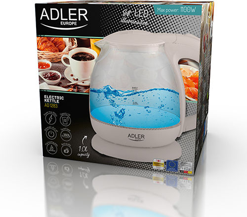 Adler C Kettle 1lt 1100W Beige
