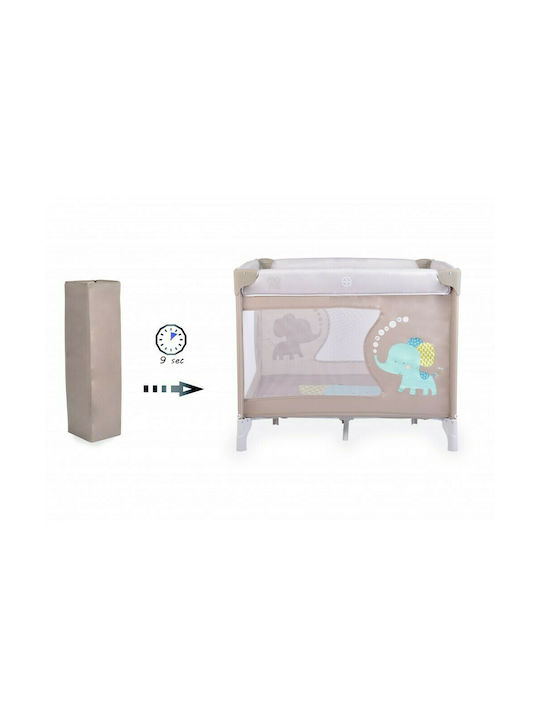 Moni Giant Park with Mattress Gray 93x93cm