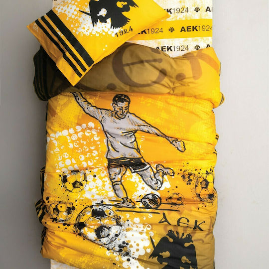 Palamaiki Single Set AEK7 Yellow 170x260cm Palamaiki Single Set AEK7 Yellow 170x260cm