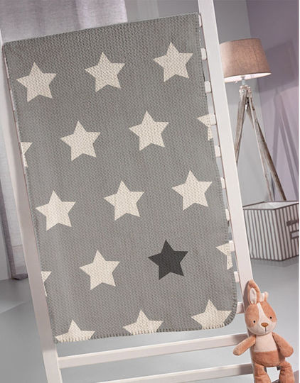 Saint Clair Κουβέρτα Fleece Pirineo Grey 160x220εκ.