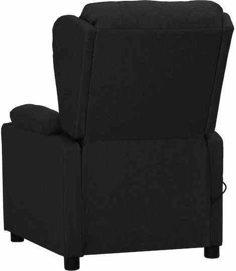 Πολυθρόνα Relax Massage Μαύρη 72.5x96x99.5cm