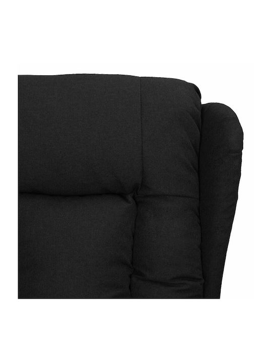 Fotoliu Relax Masaj Neagră 72.5x96x99.5cm