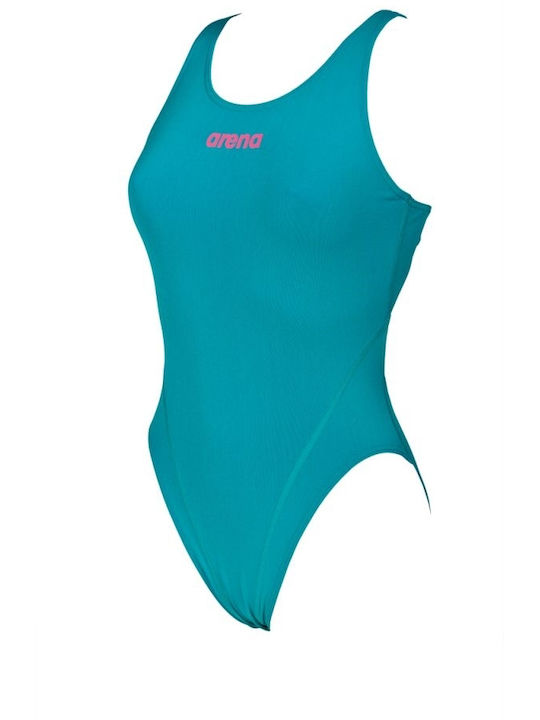 Athletic One-Piece Swimsuit Persian Green