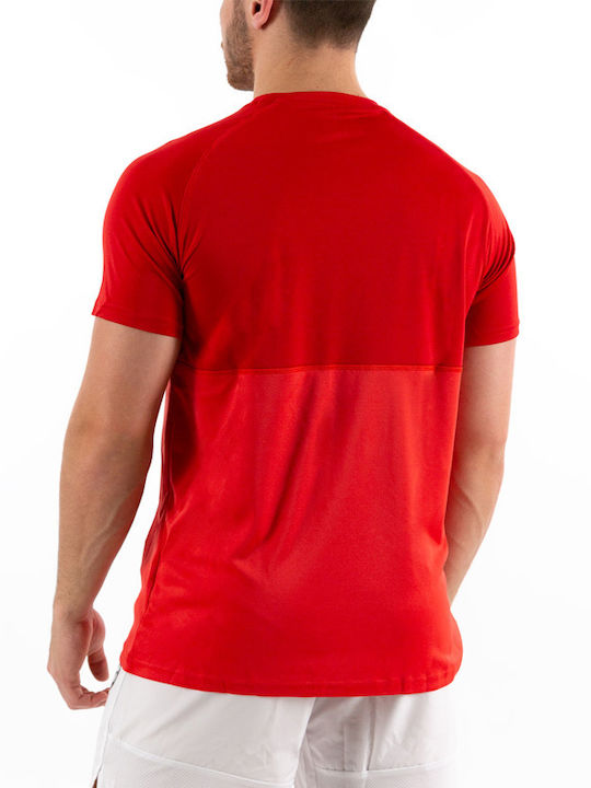 Babolat Herren Sport T-Shirt Kurzarm Rot