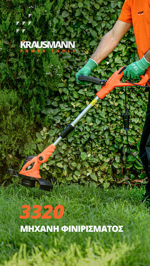 Krausmann Ηλεκτρικό Χορτοκοπτικό Ώμου / Χειρός 550W 2.6kg