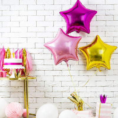 Balloon Foil Star Pink 48εκ. 1pcs