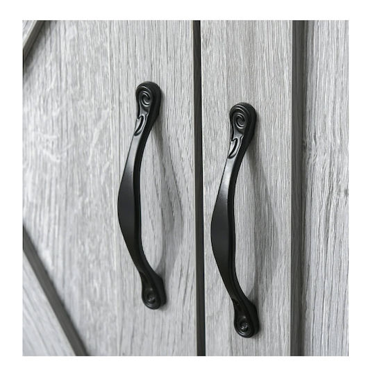 HomCom Ντουλάπι Μπάνιου 80x39.7x80cm Γκρι