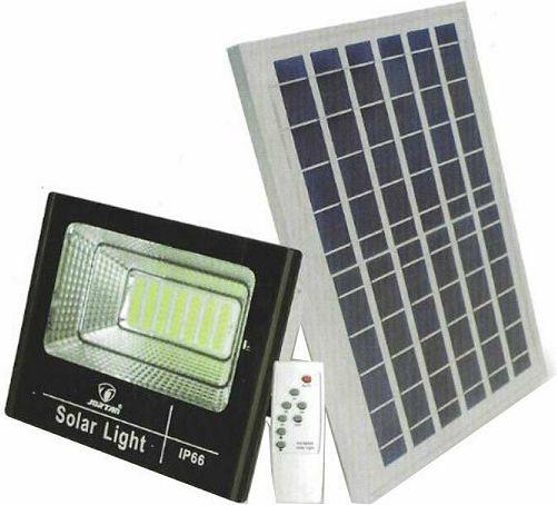 Waterproof Solar LED Floodlight 200W Cold White 5000K with Remote Control IP66