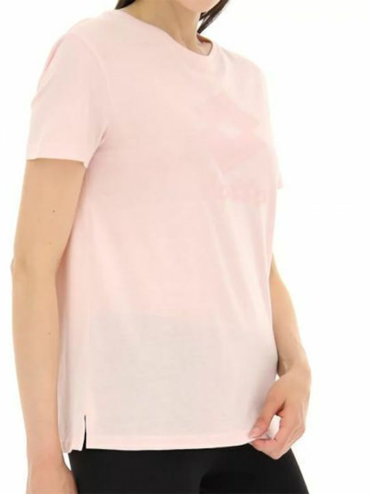Damen Sportlich T-Shirt Rosa
