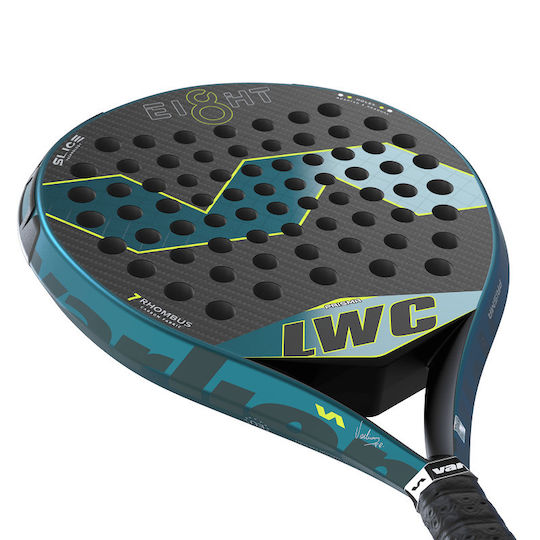 Varlion Lw Carbon 8 Prisma 2022 Ρακέτα Padel Ενηλίκων Μαύρη/Πράσινη