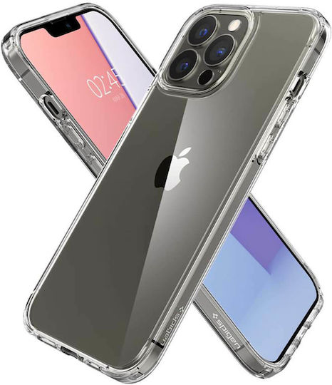 Spigen Crystal Hybrid Back Cover Silicon Transparent (iPhone 13 Pro Max)