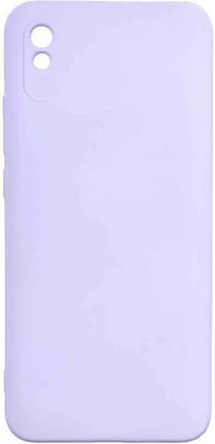 Sonique Liquid Back Cover Silicone Purple (Redmi 9A / 9AT)