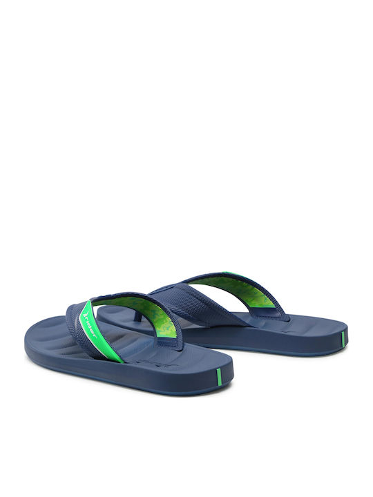 Free Mix Thong Ad Men's Flip Flops Blue
