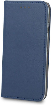 Smart Magnet Synthetic Leather Book Navy Blue (Poco X3 NFC / X3 Pro)