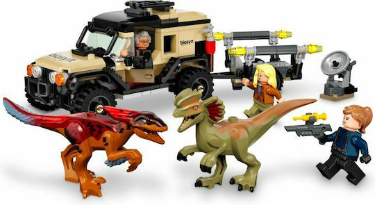 LEGO Jurassic World Pyroraptor & Dilophosaurus Transport για 7+ Ετών 254τμχ