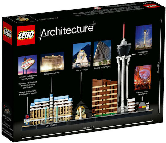 LEGO Architecture Las Vegas για 12+ Ετών 501τμχ