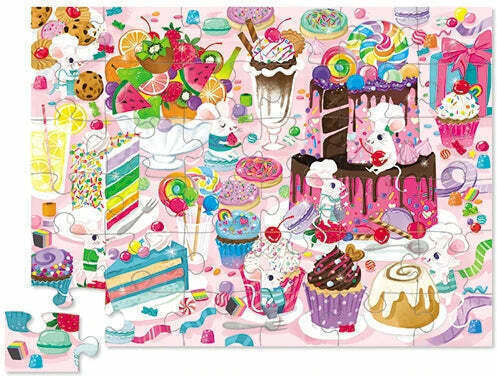 Kids Puzzle Let's Party 36pcs Crocodile Creek