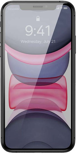 Baseus 0.3mm Privatsphäre Vollflächig gehärtetes Glas 2Stück (iPhone 11 Pro) SGBL060402