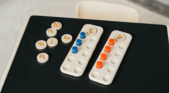 Plan Toys Πλαίσια Αριθμητικής Educational Game Knowledge made of Wood for 3+ years Years Old