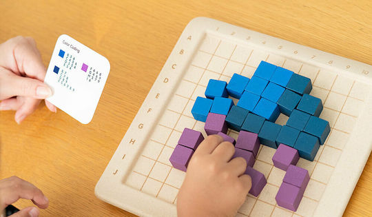 Plan Toys Κύβοι για Μέτρημα Educational Game Knowledge made of Wood for 3+ years Years Old