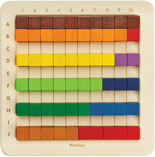 Plan Toys Κύβοι για Μέτρημα Educational Game Knowledge made of Wood for 3+ years Years Old