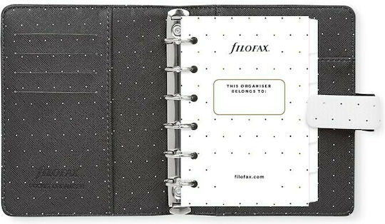 Filofax Organizer Moonlight Pocket Weiß Leder