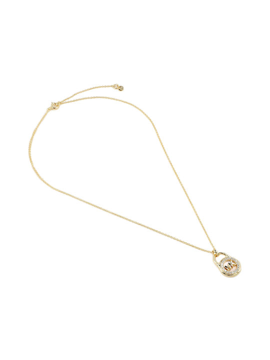 Michael Kors Necklace from Gold Plated Silver with Pearls